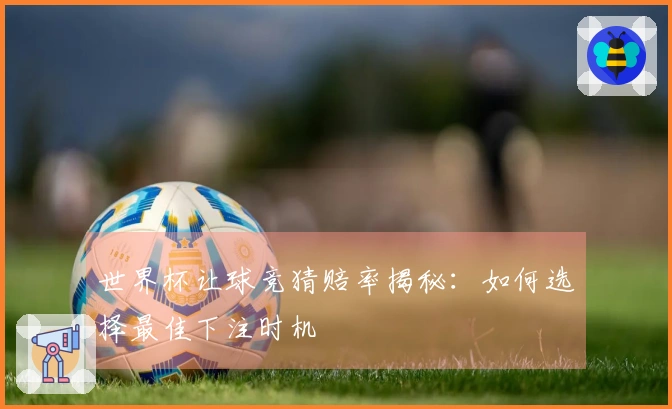 世界杯让球竞猜赔率揭秘：如何选择最佳下注时机